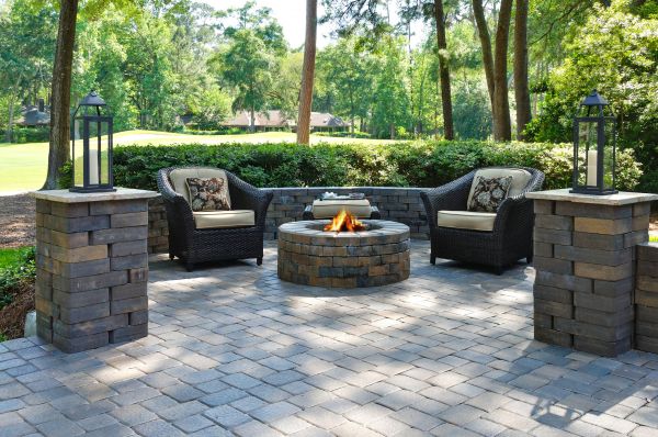 Fire Pit Installation in Belleville