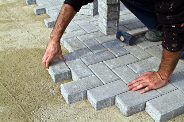 Concrete Paver Installation in Belleville