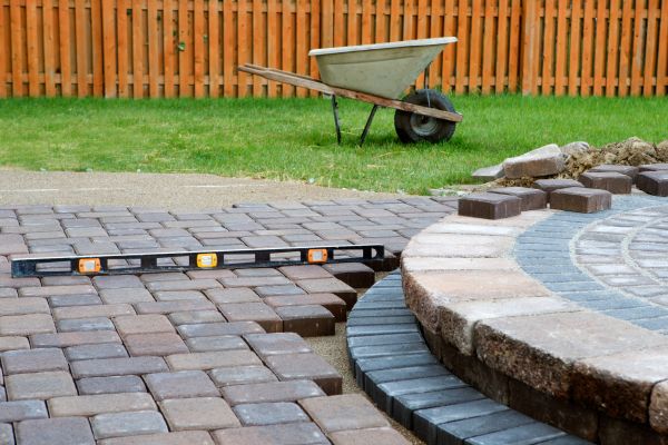 Brick Paver Patio Installation in Belleville