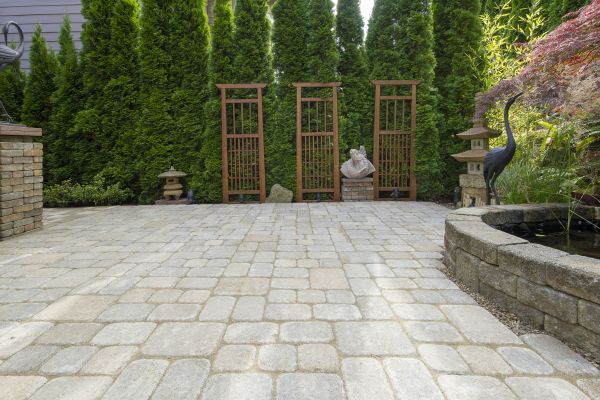 Cost of Backyard Hardscape Service in Belleville