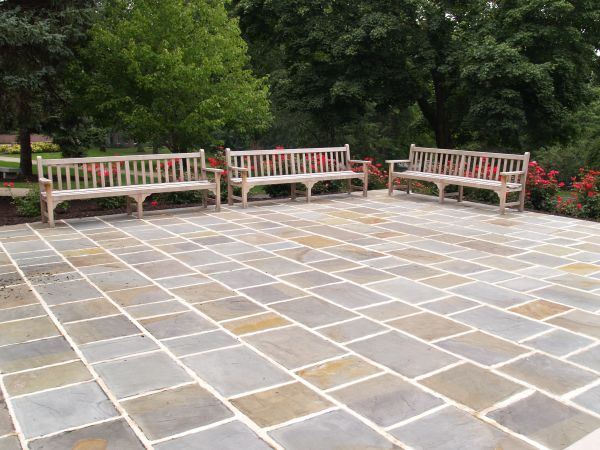 Slate Patio Installation in Belleville